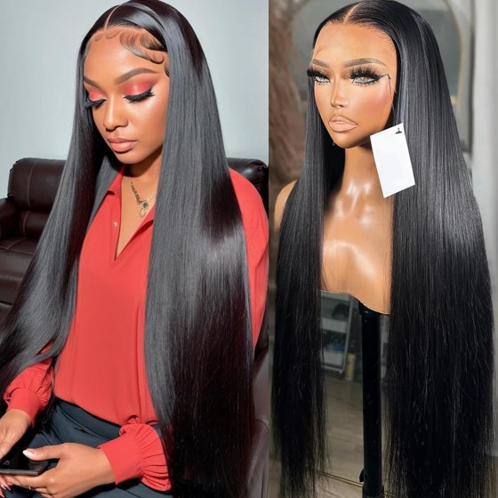 Human Hair Wigs 13x4 HD Swiss Lace Front Wigs for Women 200% Density Lace Wigs Natural Hairline with Baby Hair