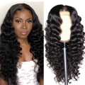 Human Hair Wigs 13x4 Lace Front Wigs Loose Deep Wave Hair Wigs 150% Density Wigs for Women Natural Hairline with Baby Hair