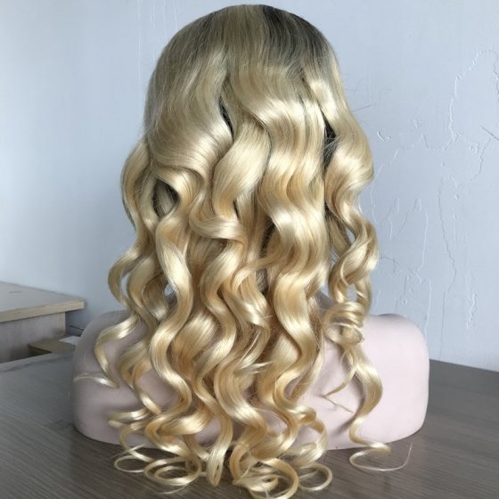 Human Hair Wigs Ombre 1b613 Color 13x4 Lace Front Wigs 150% Density Transparent Lace Wigs Natural Hairline with Baby Hair