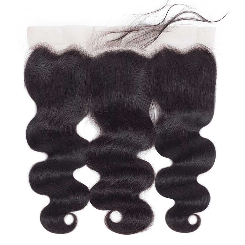 Hair Wefts with Lace Frontal Body Wave 10A Brazilian Virgin Hair