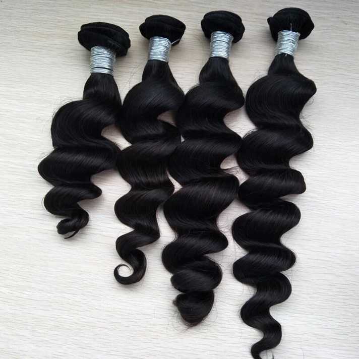 3 of Hair Wefts Loose Deep Wave 10A Brazilian Virgin Hair