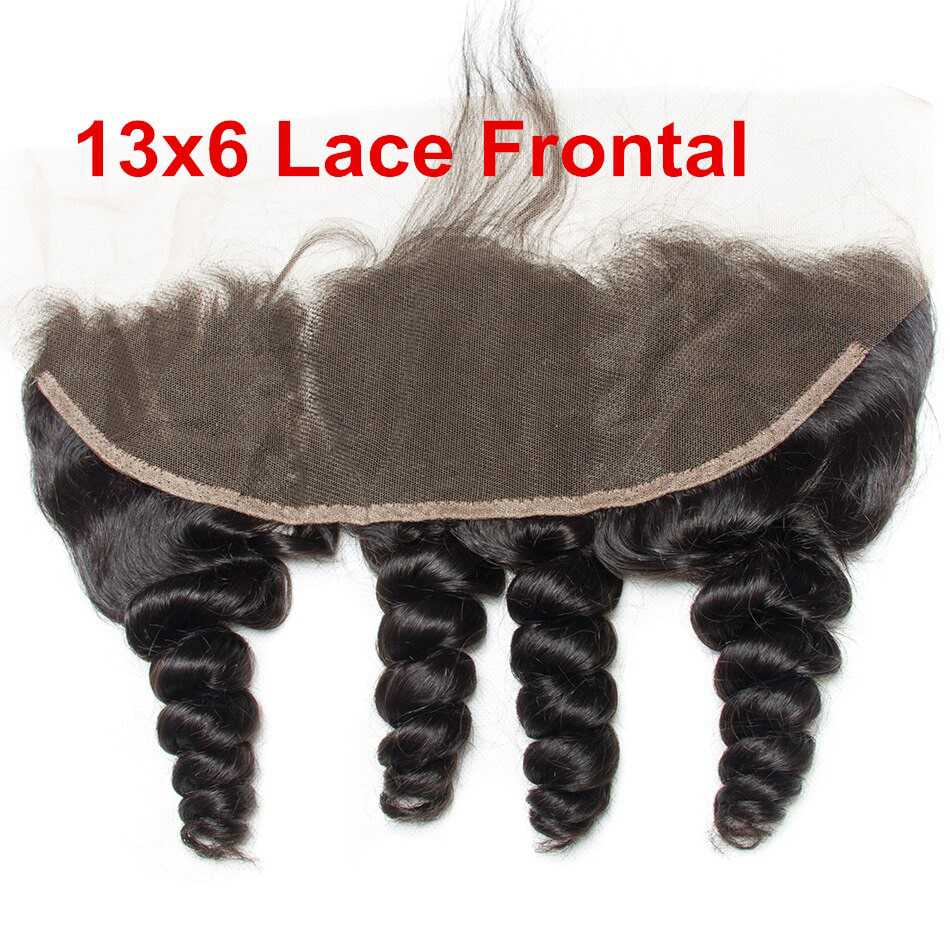 Lace Frontal Loose Wave 10A Brazilian Virgin Hair